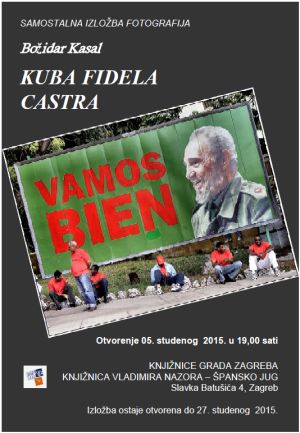 Božidar Kasal: Kuba Fidela Castra