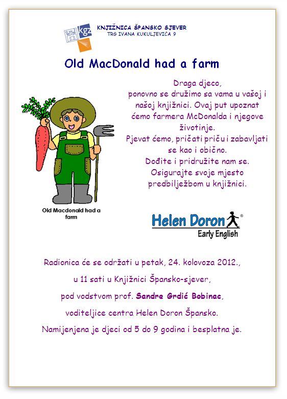 Engleska radionica - Helen Doron