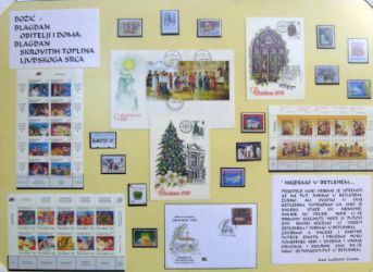 Božićna priča na markama